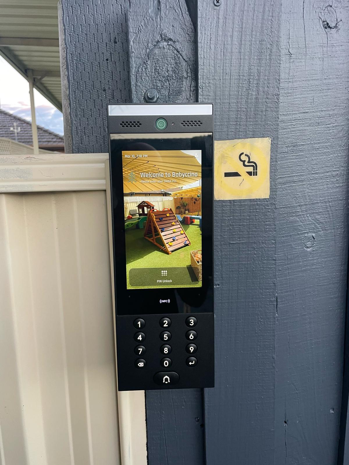 G3 intercom upgrade at rear gate