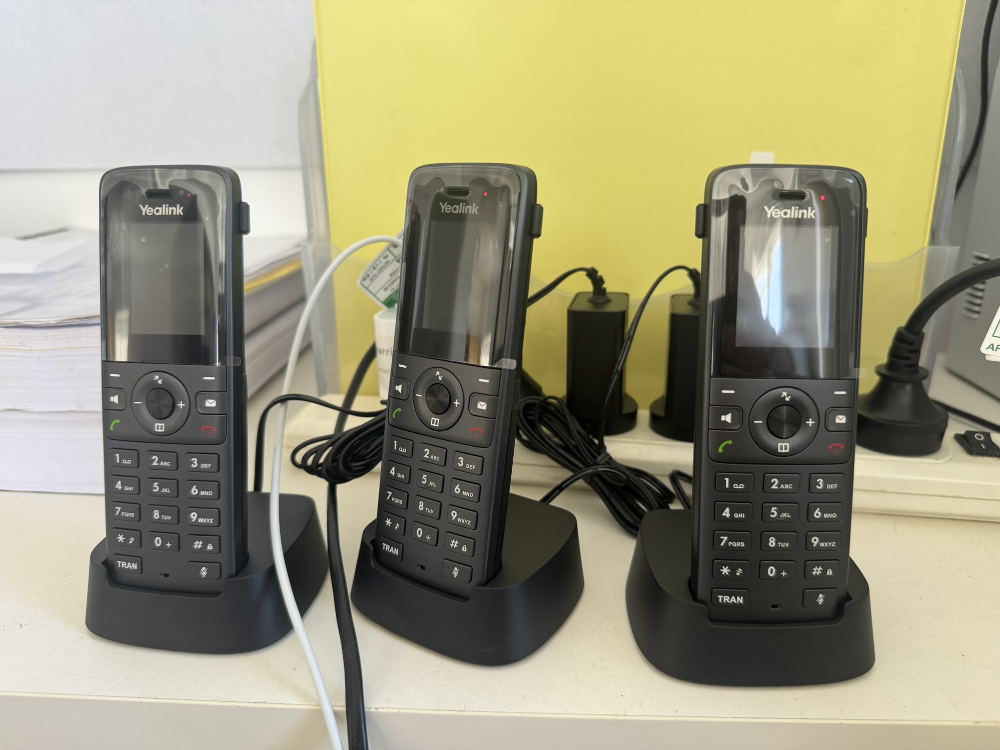 Yealink phones integrated with UniFi Talk
