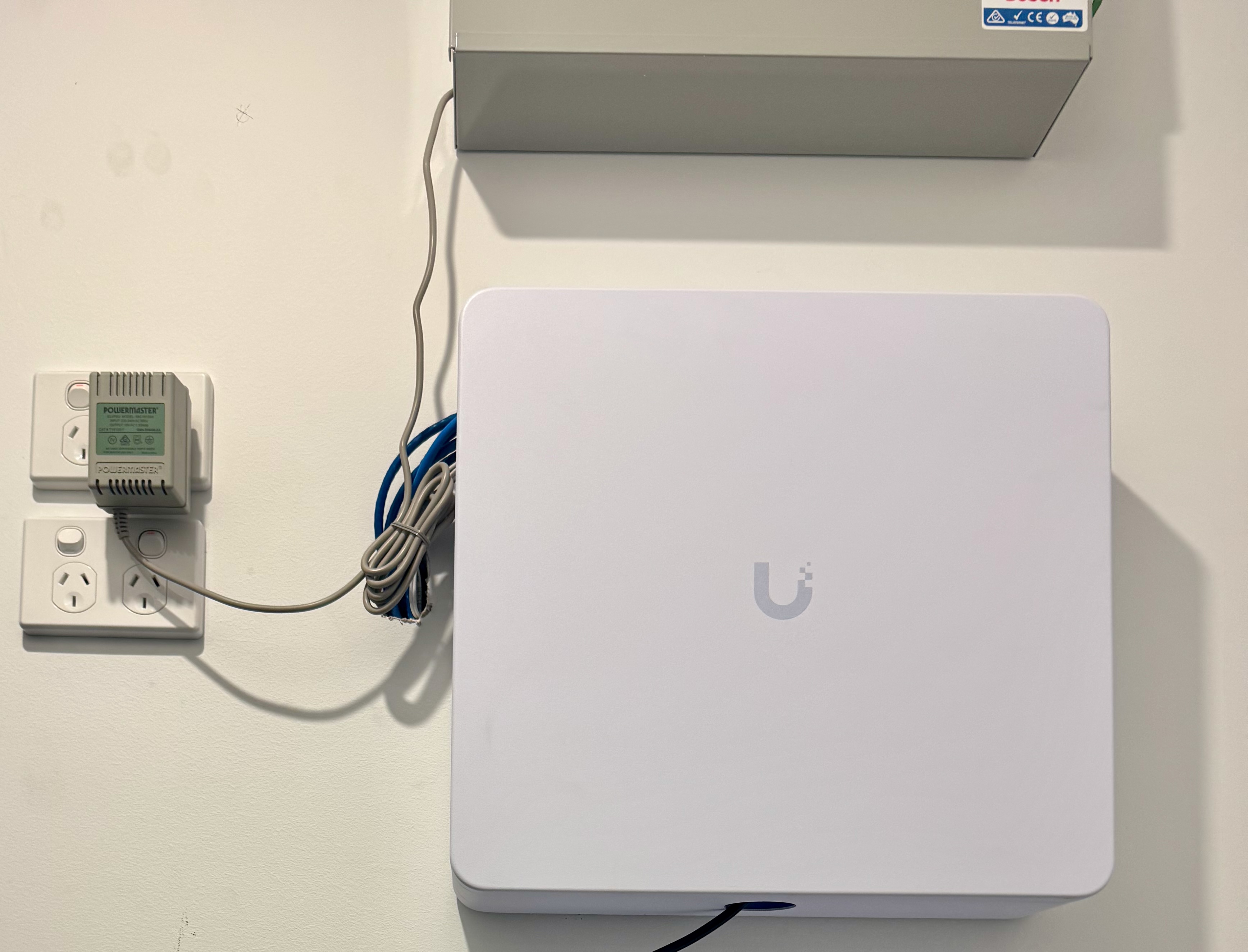 UniFi access reader and door hardware installation at VECA Campbelltown